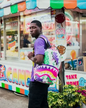 DREAMY TECHNICOLOR RUCKSACK (DLXV)