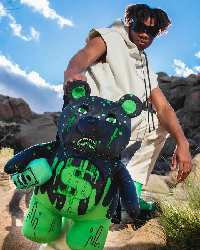 DRIP BEAR MONEYBEAR TEDDYBÄR-RUCKSACK
