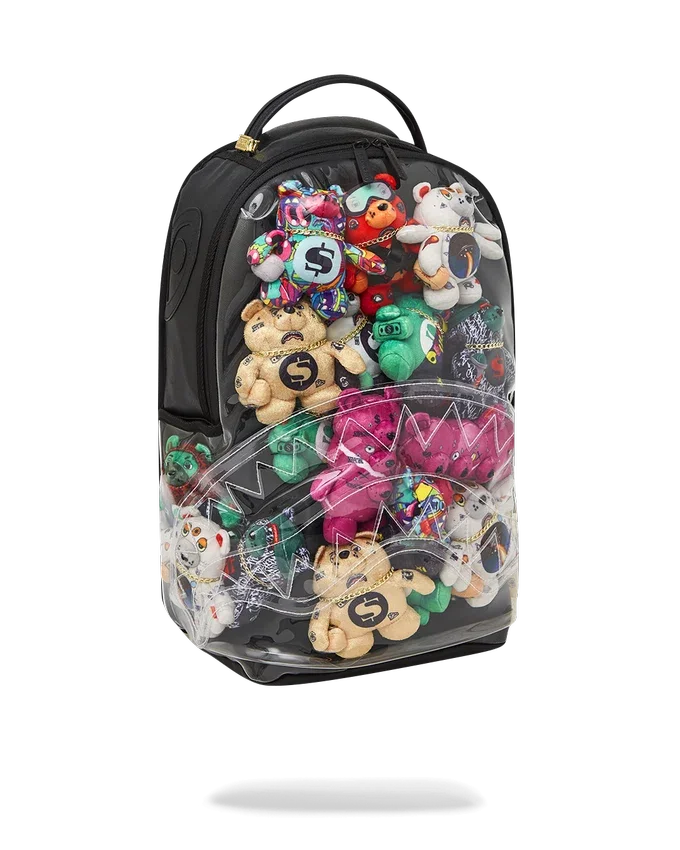 ECHTE BÄREN SIND IN DIESEM RUCKSACK VERSTECKT