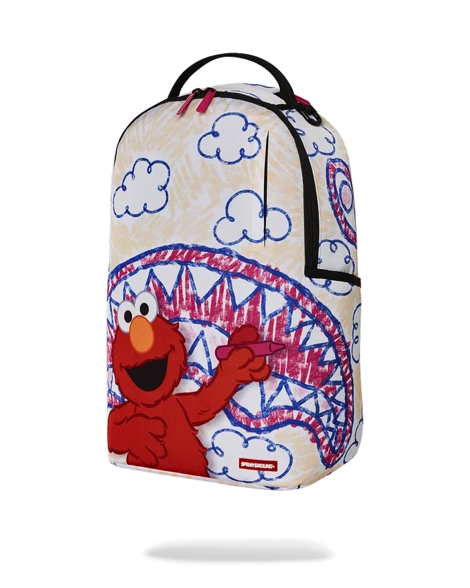 ELMO'S WORLD „SHARK SKETCH“-Rucksäcke