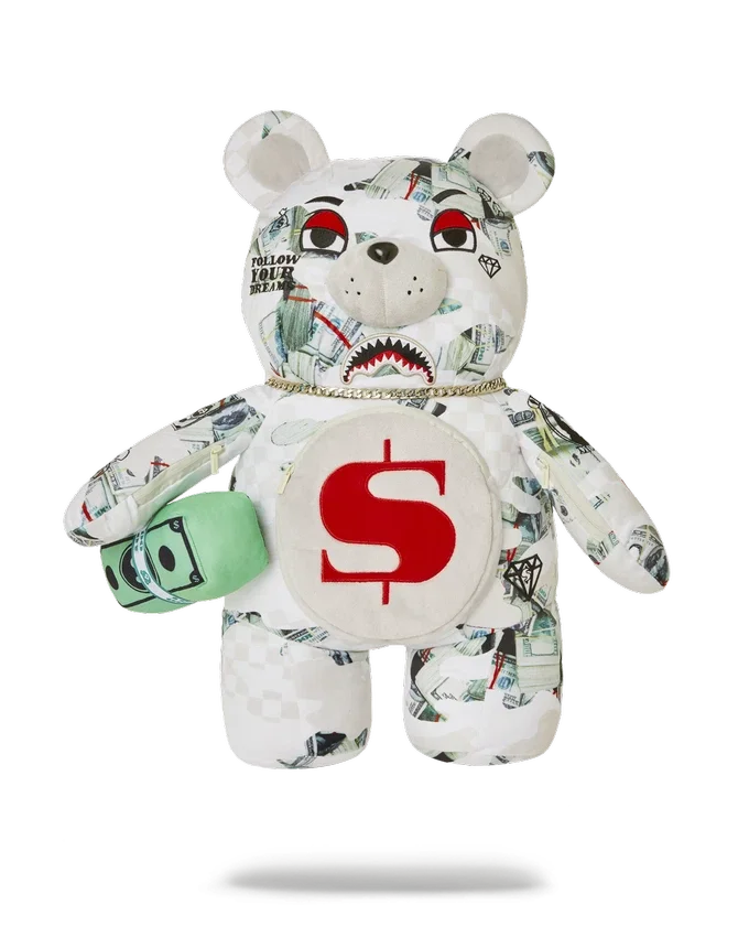 FEROCIOU$ MONEYBEAR TEDDYBEAR-Rucksäcke