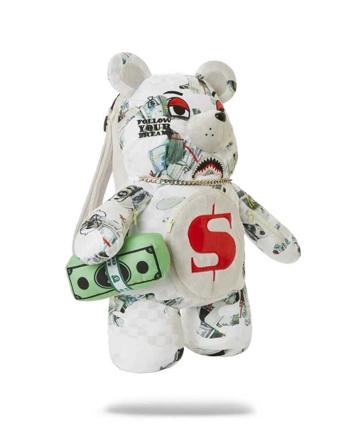 FEROCIOU$ MONEYBEAR TEDDYBEAR-Rucksäcke