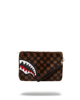 FURRR SHARKS IN PARIS CROSSOVER-CLUTCH