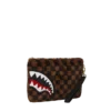 FURRR SHARKS IN PARIS CROSSOVER-CLUTCH