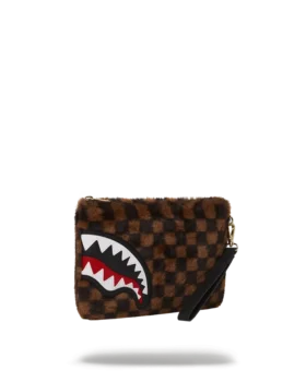 FURRR SHARKS IN PARIS CROSSOVER-CLUTCH