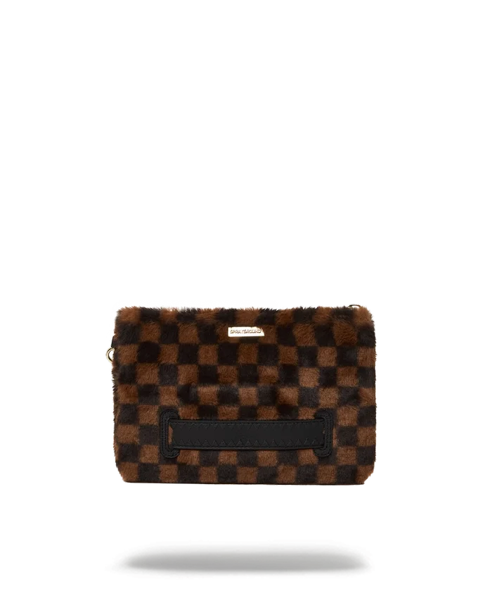 FURRR SHARKS IN PARIS CROSSOVER-CLUTCH
