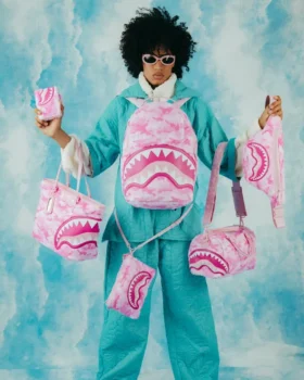 FURRROCIOUS IN PINK CROSSOVER-CLUTCH