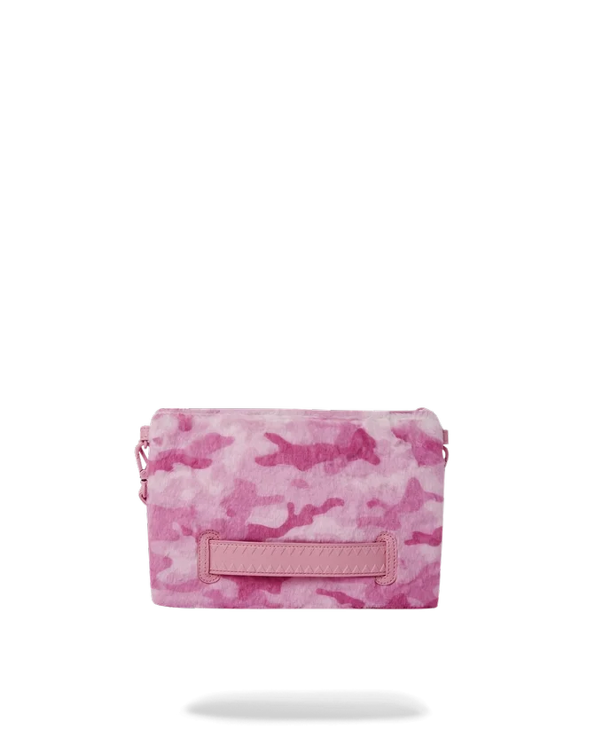 FURRROCIOUS IN PINK CROSSOVER-CLUTCH