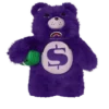 FURZILLA Shark (LILA) Moneybear-Rucksäcke