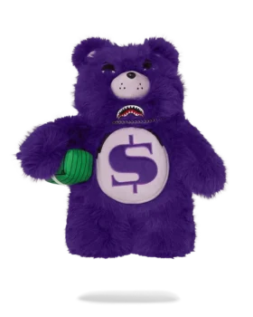 FURZILLA Shark (LILA) Moneybear-Rucksäcke