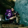 FURZILLA Shark (LILA) Moneybear-Rucksäcke