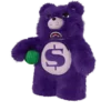 FURZILLA Shark (LILA) Moneybear-Rucksäcke