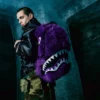 FURZILLA Shark (LILA) Rucksäcke