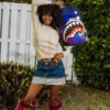 FUTURAMA NIBBLER EAT SHARK DLXR-Rucksack