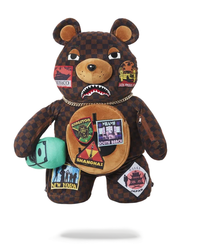GLOBAL MOGUL MONEYBEAR TEDDYBEAR RUCKSACK