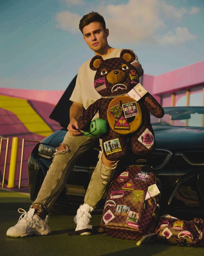 GLOBAL MOGUL MONEYBEAR TEDDYBEAR RUCKSACK