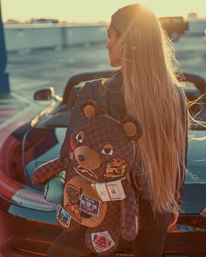 GLOBAL MOGUL MONEYBEAR TEDDYBEAR RUCKSACK
