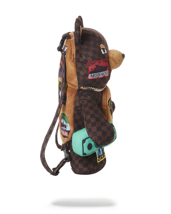 GLOBAL MOGUL MONEYBEAR TEDDYBEAR RUCKSACK