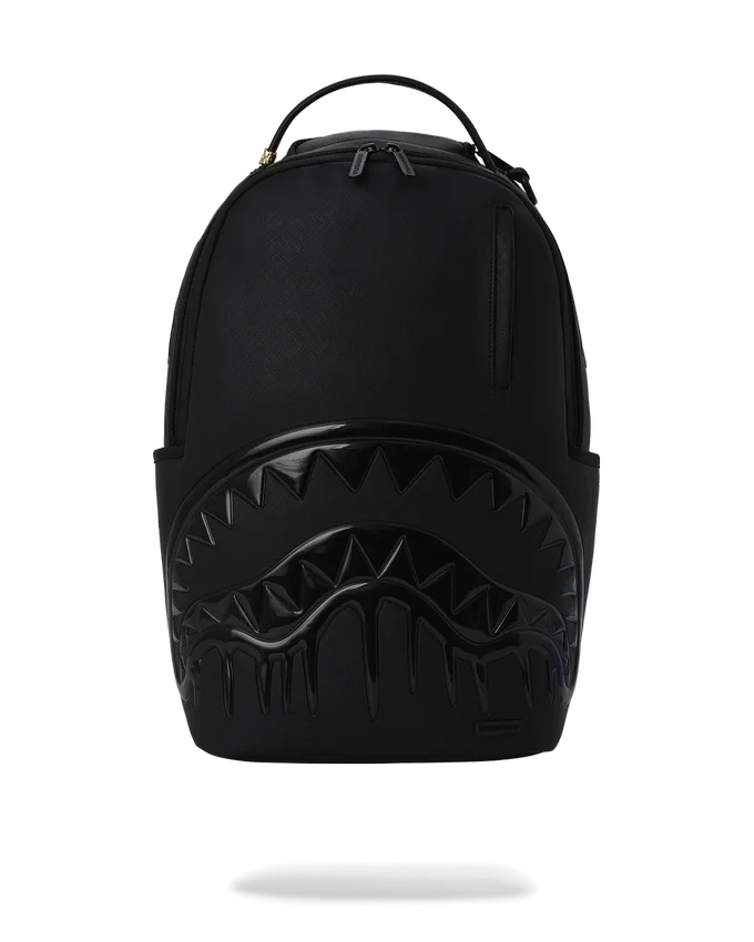 GLOSSY BOSSY – SCHWARZER METALLIC-RUCKSACK