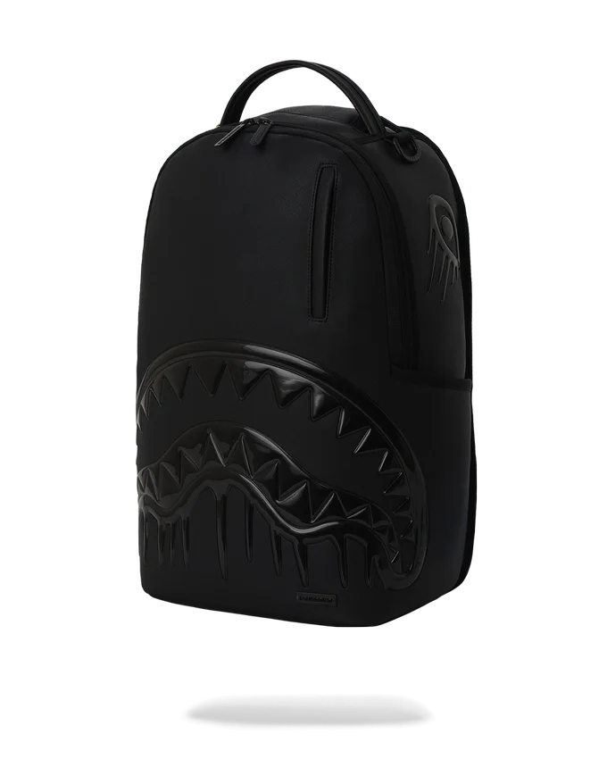 GLOSSY BOSSY – SCHWARZER METALLIC-RUCKSACK