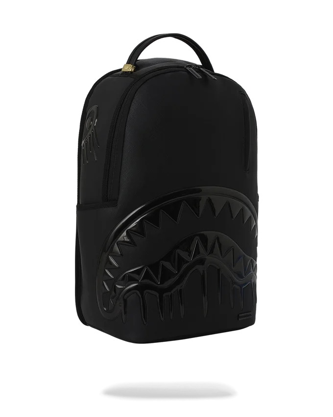 GLOSSY BOSSY – SCHWARZER METALLIC-RUCKSACK