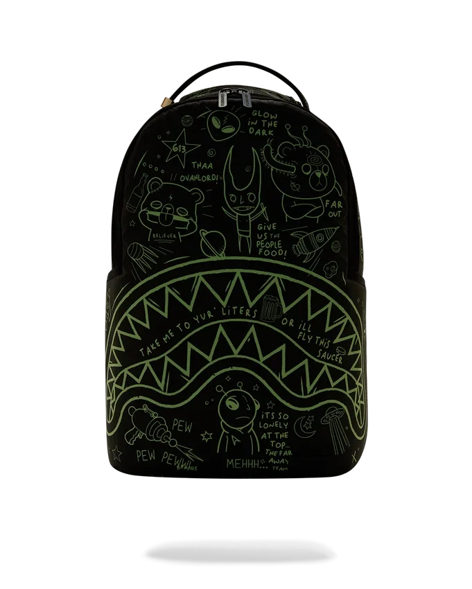 GLOW THE SPACE RUCKSACK (IM DUNKELN LEUCHTENDER EFFEKT)
