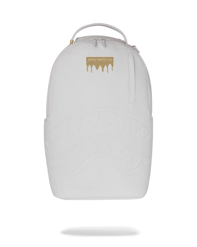 GOLD BRICK LUXE WHITE RUCKSACK
