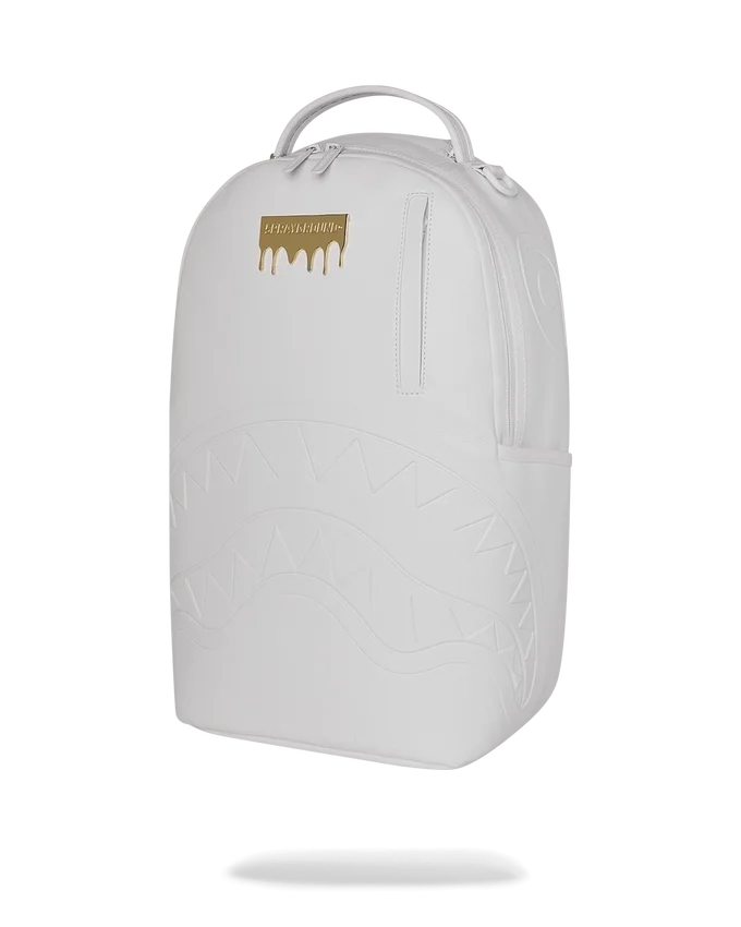 GOLD BRICK LUXE WHITE RUCKSACK