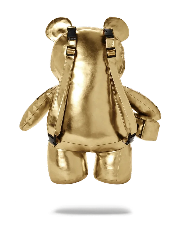 GOLD RUSH MONEYBEAR TEDDYBEAR RUCKSACK
