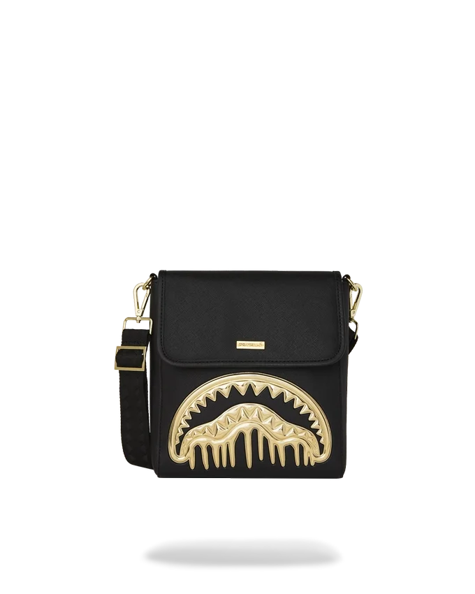 GOLDHEART SHARK DRIP Sling-Tasche für Kurierrucksäcke