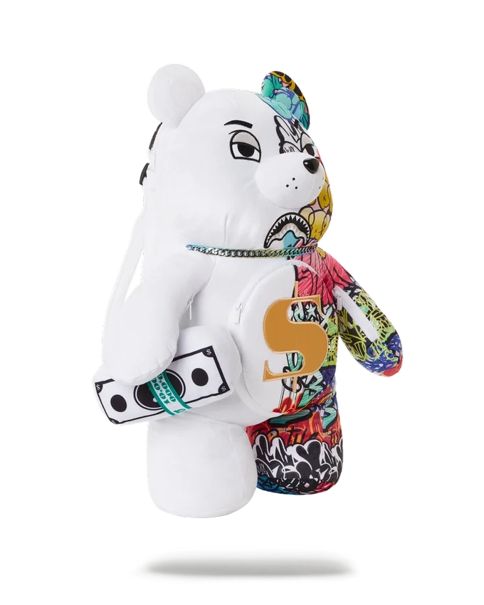 HALF GRAFF MONEYBEAR TEDDYBEAR RUCKSACK