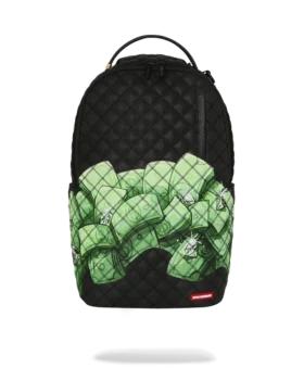 HANDBEMALTER QUILT-SHARK-RUCKSACK