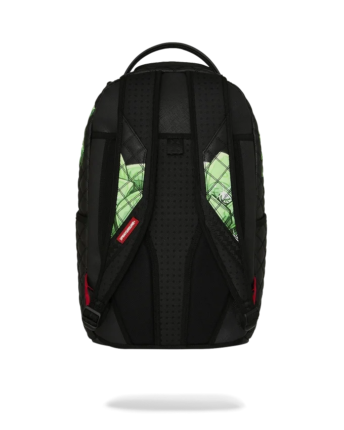 HANDBEMALTER QUILT-SHARK-RUCKSACK