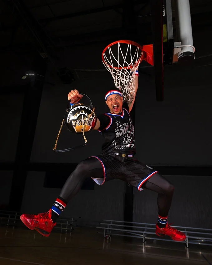 HARLEM GLOBETROTTERS BASKETBALLTASCHE