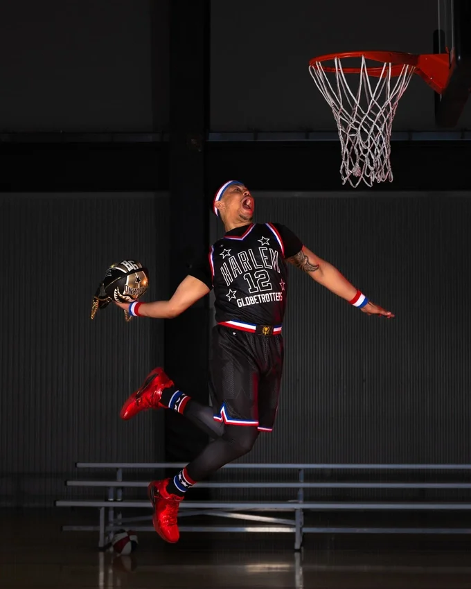 HARLEM GLOBETROTTERS BASKETBALLTASCHE