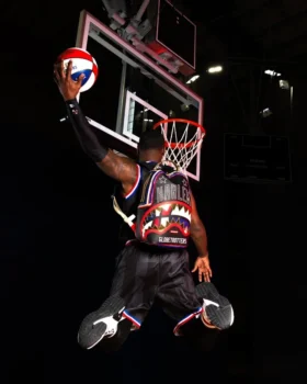 HARLEM GLOBETROTTERS CLASSIC RUCKSACK (DLXV)