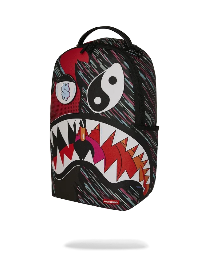 HYPER DRIVEN SHARK RUCKSACK (ABNEHMBARE AUGEN)