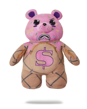 I SCREAM MONEYBEAR TEDDYBEAR-RUCKSACK