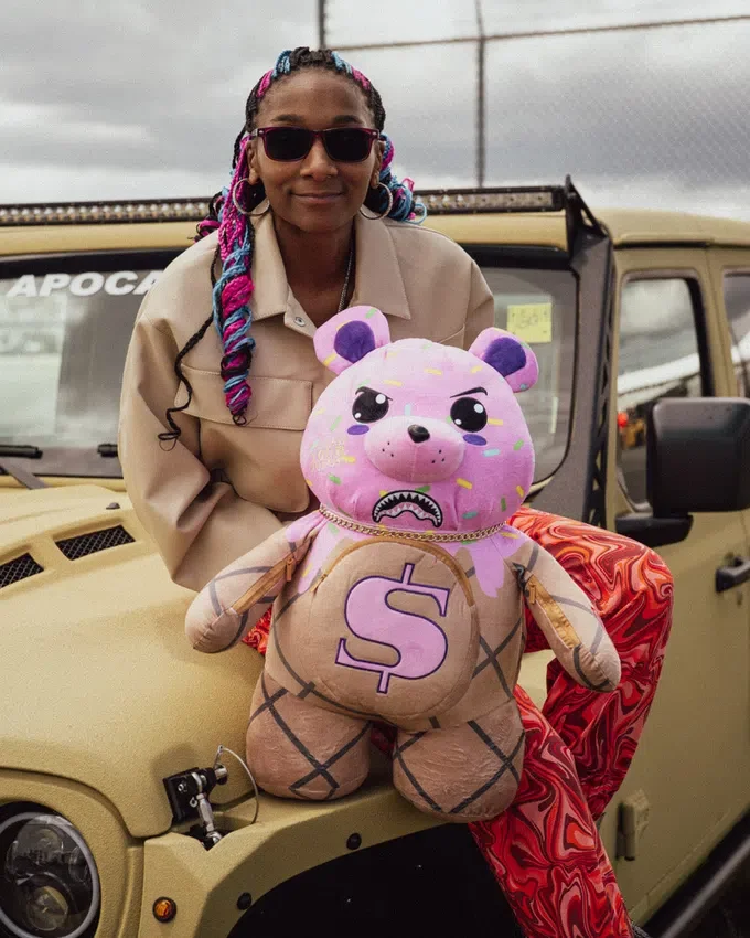 I SCREAM MONEYBEAR TEDDYBEAR-RUCKSACK