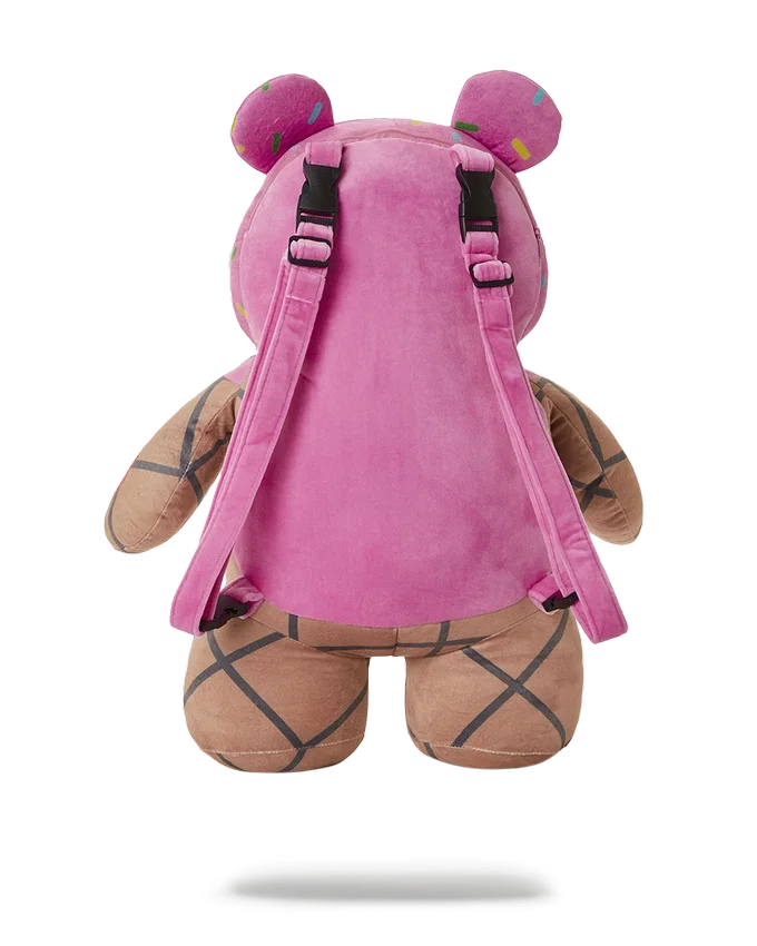 I SCREAM MONEYBEAR TEDDYBEAR-RUCKSACK