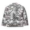 JACKE MIT DOPPELTER PASSFORM UND DRUCKKNÖPFEN VORNE (GRAU)