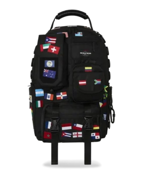 JAMES FIRST CLASS GLOBAL FLAGS SPECIAL OPS CARGO-RUCKSACK