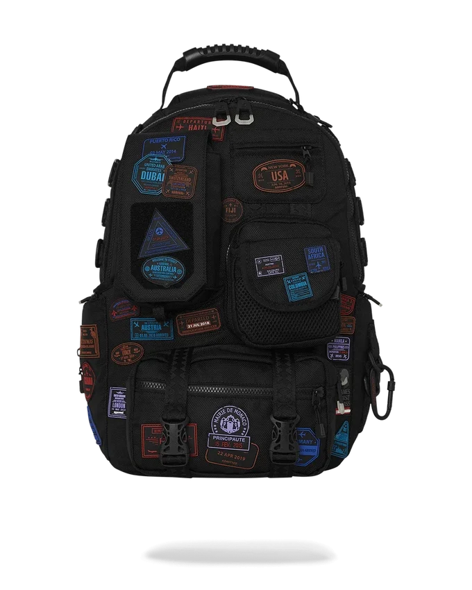 JAMES FIRST CLASS I GOT THESE STAMPS RUCKSACK