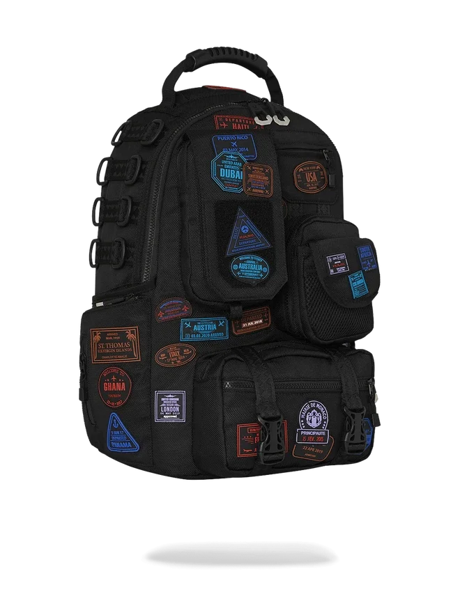 JAMES FIRST CLASS I GOT THESE STAMPS RUCKSACK