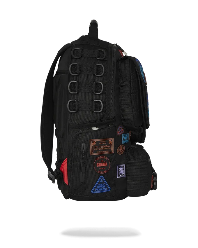 JAMES FIRST CLASS I GOT THESE STAMPS RUCKSACK