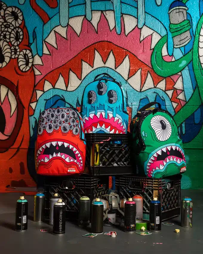 JORGE RODRIGUEZ THE ARTIST COLLAB BOB SHARK RUCKSACK