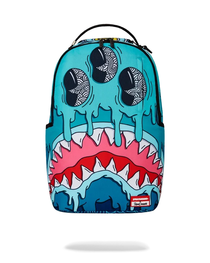 JORGE RODRIGUEZ THE ARTIST COLLAB DRIPS SHARKS RUCKSACK