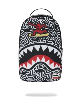 KEITH HARING SKATER SHARK DLXSR RUCKSACK