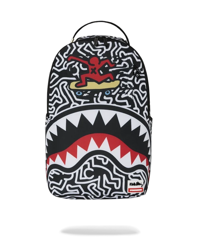 KEITH HARING SKATER SHARK DLXSR RUCKSACK