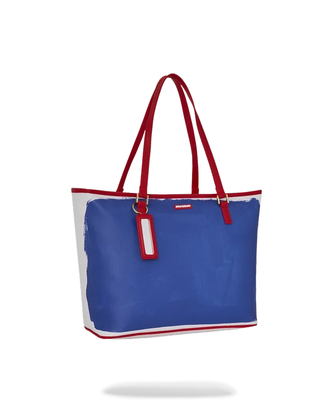 KEITH HARING THE BIG BLUE PURSE TRAGETASCHE